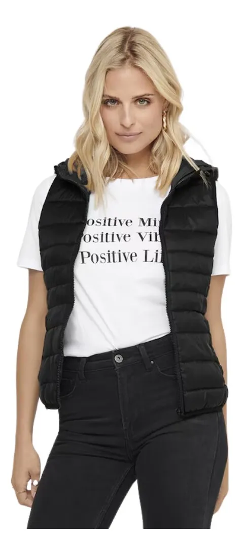 PARKA SIN MANGAS MUJER. CHAQUETA PREMIUM EXCELENTE CALIDAD H62 - 1