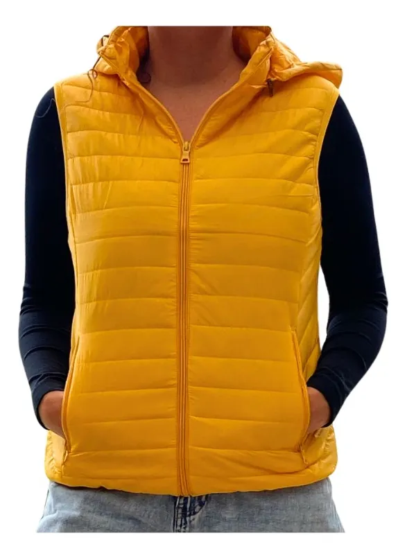 PARKA SIN MANGAS MUJER. CHAQUETA PREMIUM EXCELENTE CALIDAD H62 - 2