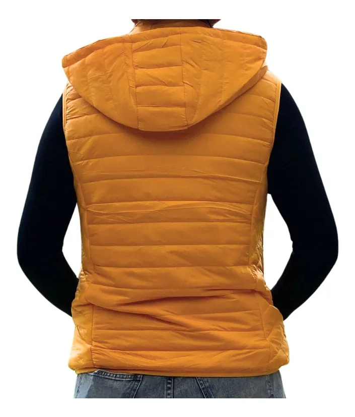 PARKA SIN MANGAS MUJER. CHAQUETA PREMIUM EXCELENTE CALIDAD H62 - 3