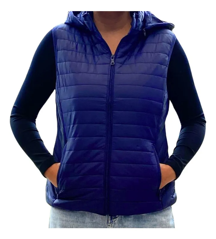 PARKA SIN MANGAS MUJER. CHAQUETA PREMIUM EXCELENTE CALIDAD H62 - 4