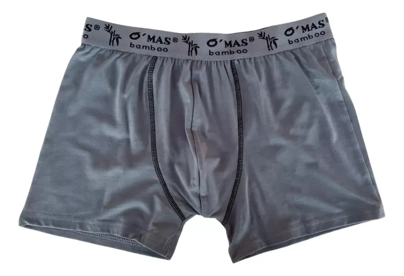 PACK 2 BOXER HOMBRE BAMBOO CALZONCILLO LISO ROPA INTERIOR 340 - 4
