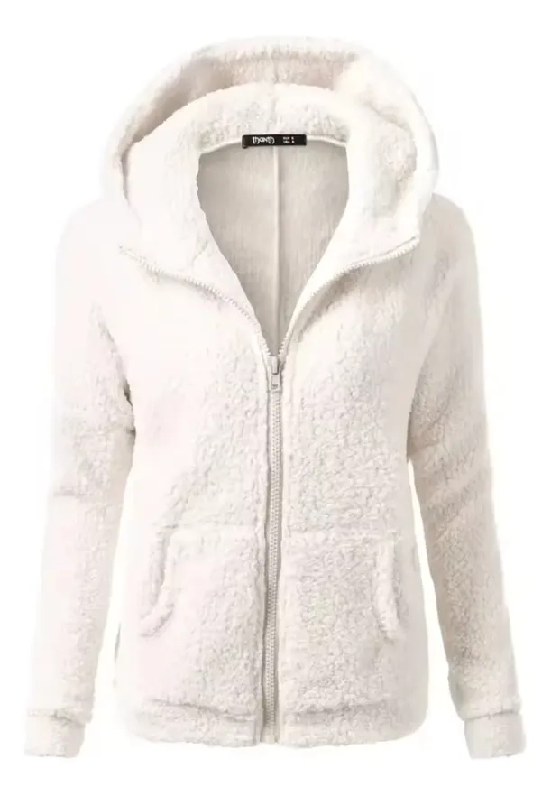 POLERON POLAR CORDERITO, PELUDO MUJER INVIERNO COLORES 999 - 1