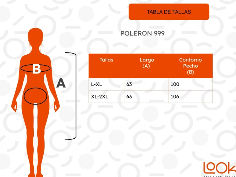 POLERON POLAR CORDERITO, PELUDO MUJER INVIERNO COLORES 999 - 2