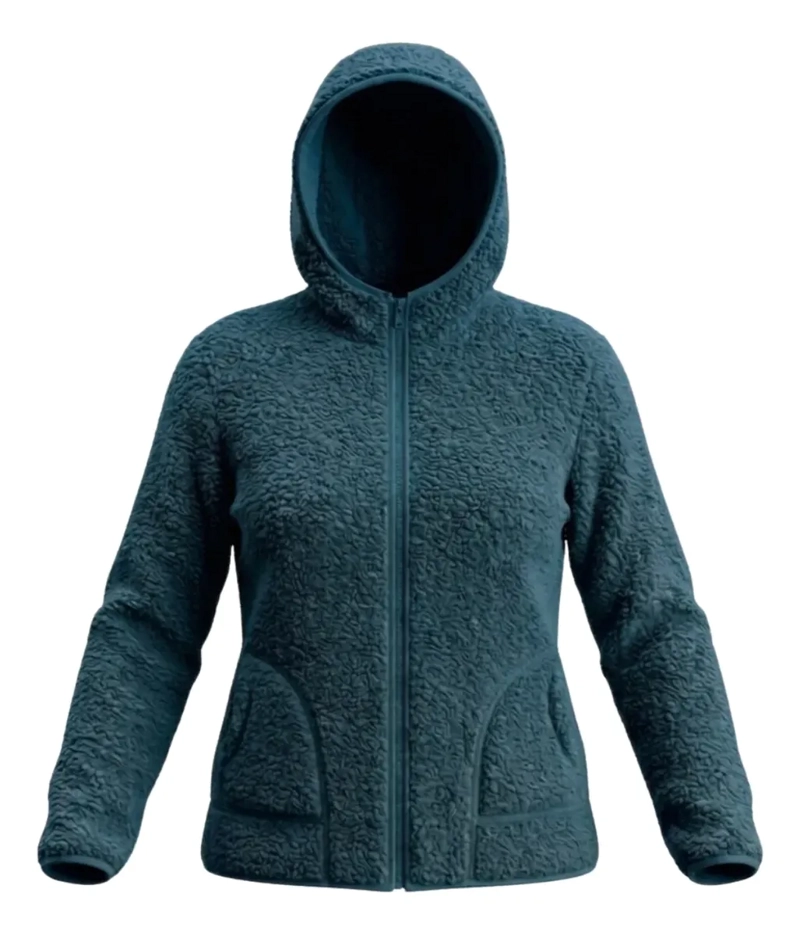 POLERON POLAR CORDERITO, PELUDO MUJER INVIERNO COLORES 999 - 4