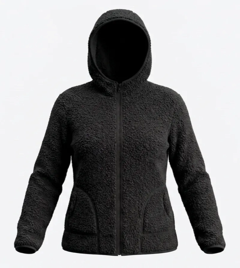 POLERON POLAR CORDERITO, PELUDO MUJER INVIERNO COLORES 999 - 4