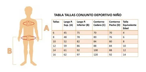 CONJUNTO DEPORTIVO ESCOLAR NIÑ@S Y JUVENIL JOGGER Y POLERÓN 630 - 7