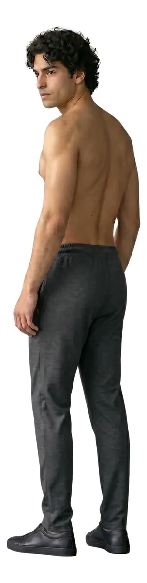 PAKC 3 PANTALON BUZO HOMBRE ALGODON JOGGER DEPORTIVO OFERTA! 952 - 4
