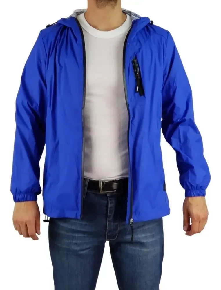 CHAQUETA DEPORTIVA CORTA VIENTO IMPERMEABLE. PARKA LIVIANA 283 - 2