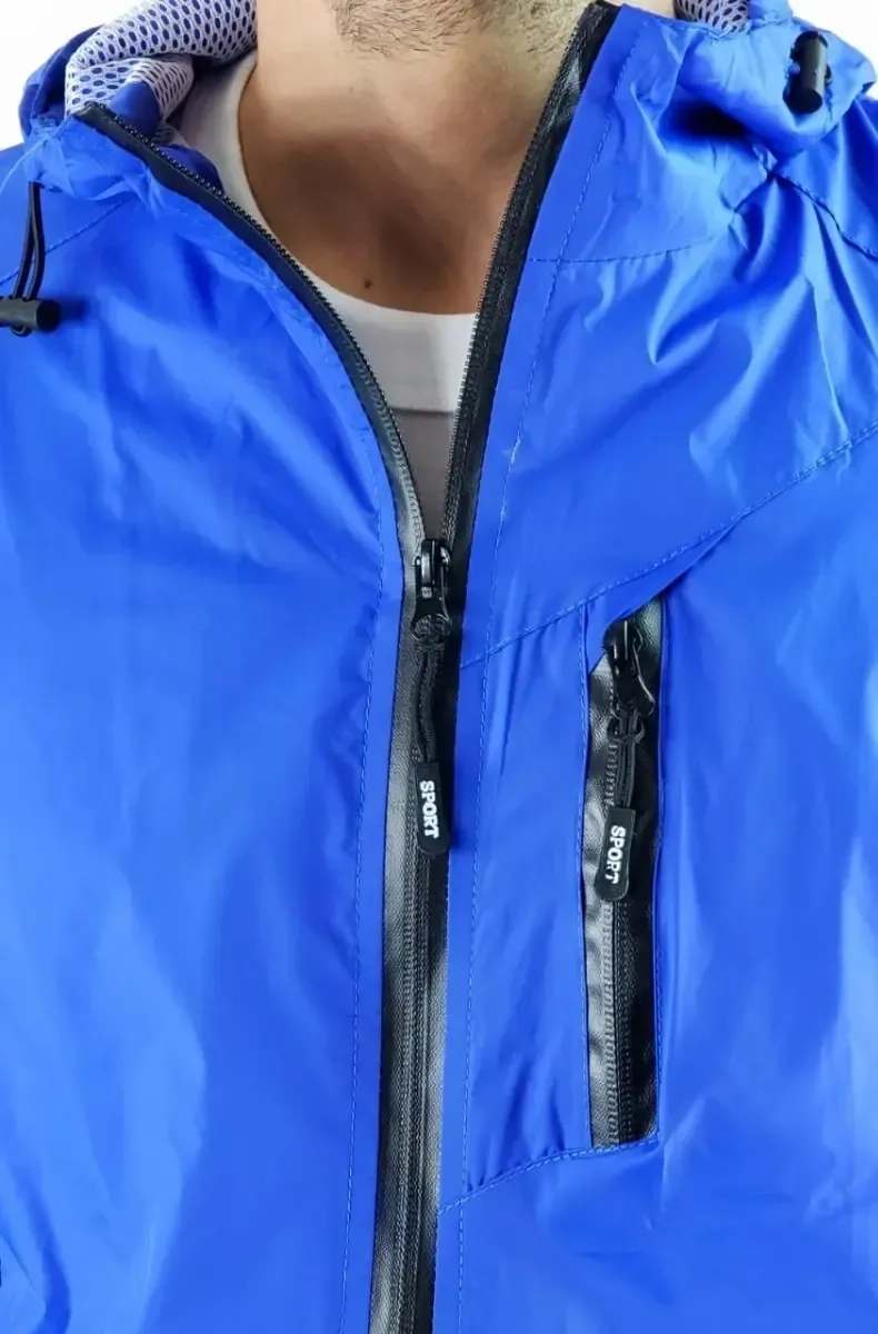 CHAQUETA DEPORTIVA CORTA VIENTO IMPERMEABLE. PARKA LIVIANA 283 - 5