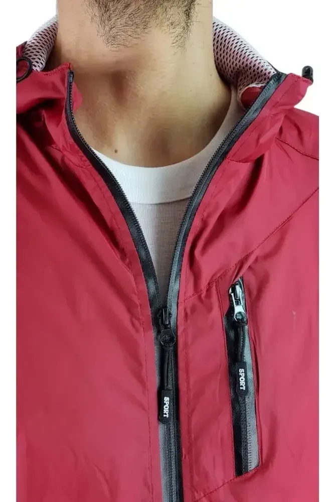 CHAQUETA DEPORTIVA CORTA VIENTO IMPERMEABLE. PARKA LIVIANA 283 - 5