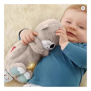 PELUCHE KAWAII RELAJA ALIVIA ANSIEDAD. JUGUETE LUZ Y SONIDO. NUTRIA. - 4