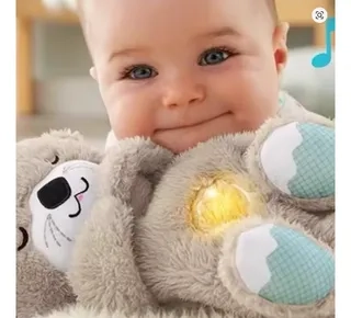 PELUCHE KAWAII RELAJA ALIVIA ANSIEDAD. JUGUETE LUZ Y SONIDO. NUTRIA. - 5