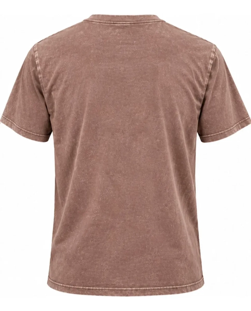 POLERA ESTILO WASHED, DESLAVADA VINTAGE, 100% ALGODON UNISEX 7002 - 7