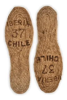 ALPARGATAS IBERIA. SUELA CAÑAMO YUTE 100% NATURAL. EXCELENTE BURDEO - 5