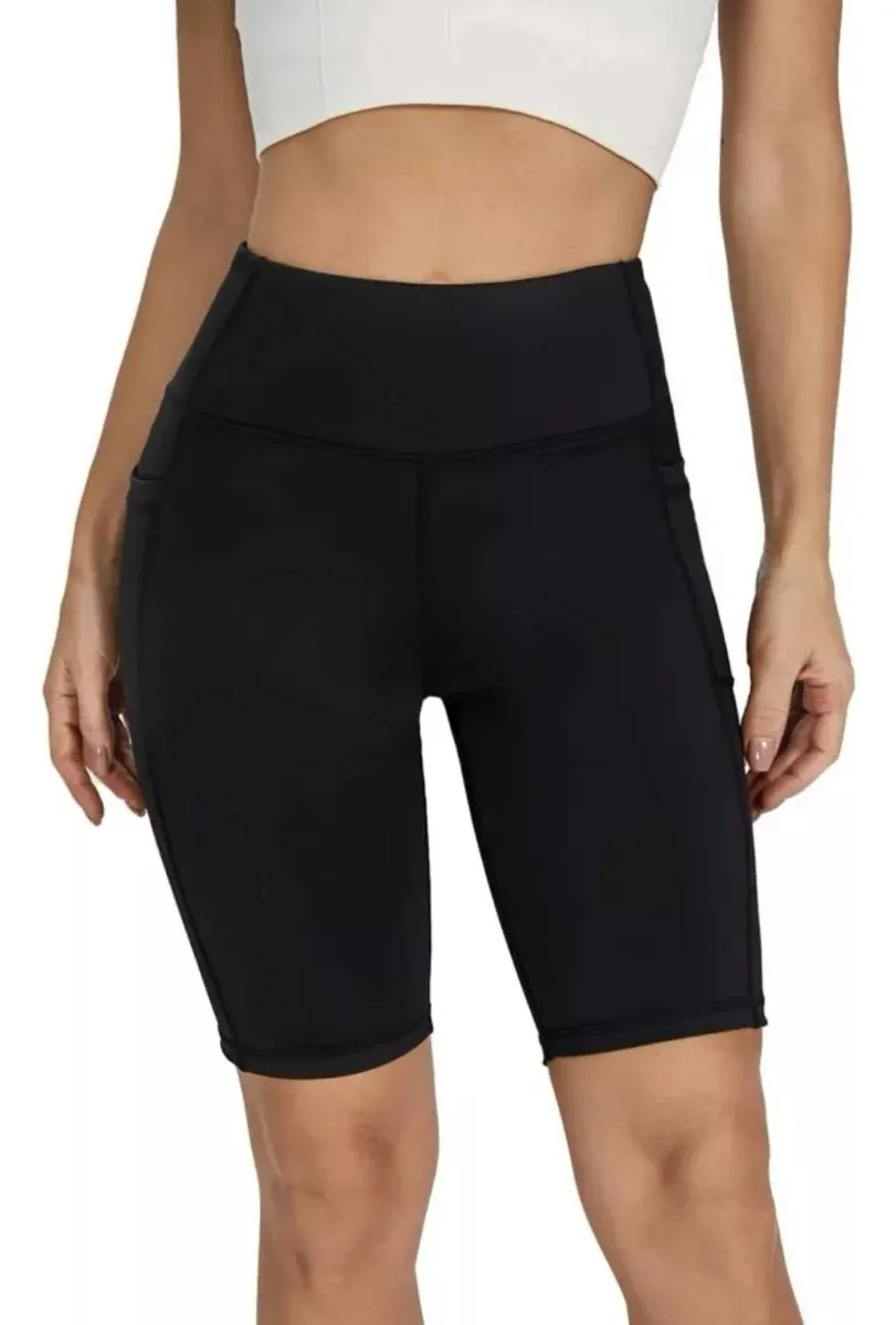 CALZA CORTA SHORT DEPORTIVO LYCRA SIN BOLSILLO  PREMIUM 013 - 1