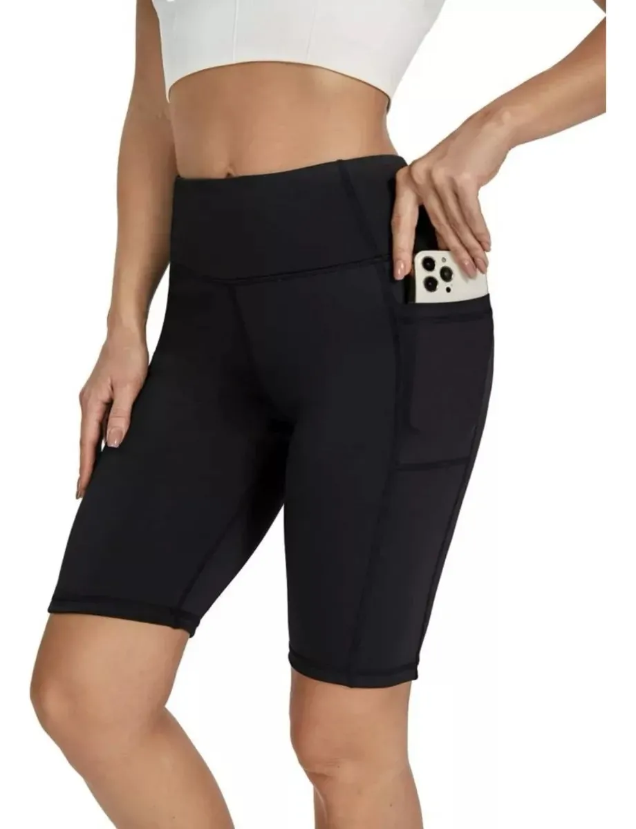 CALZA CORTA SHORT DEPORTIVO LYCRA SIN BOLSILLO  PREMIUM 013 - 2