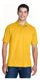 POLERA PIQUE HOMBRE PREMIUM TEXTURA SUAVE. 3 BOTONES UV .M16 *001 - 2