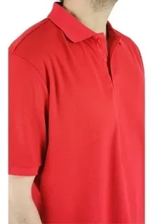 POLERA PIQUE HOMBRE PREMIUM TEXTURA SUAVE. 3 BOTONES UV .M16 *001 - 5