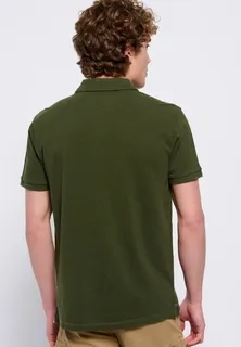 POLERA PIQUE HOMBRE PREMIUM TEXTURA SUAVE. 3 BOTONES UV .M16 *001 - 5
