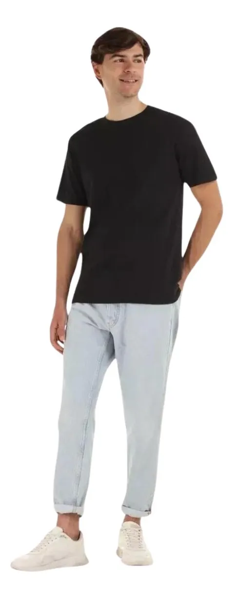CAMISETA MANGA LARGA CUELLO V HOMBRE FIBRA BAMBU 274 - 1