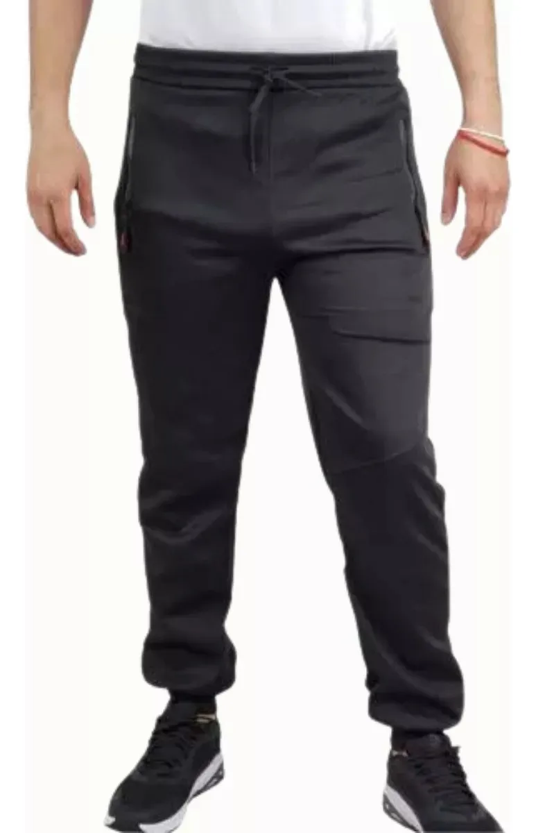 PANTALON JOGGER BUZO HOMBRE ALGODÓN POLAR 65 - 1