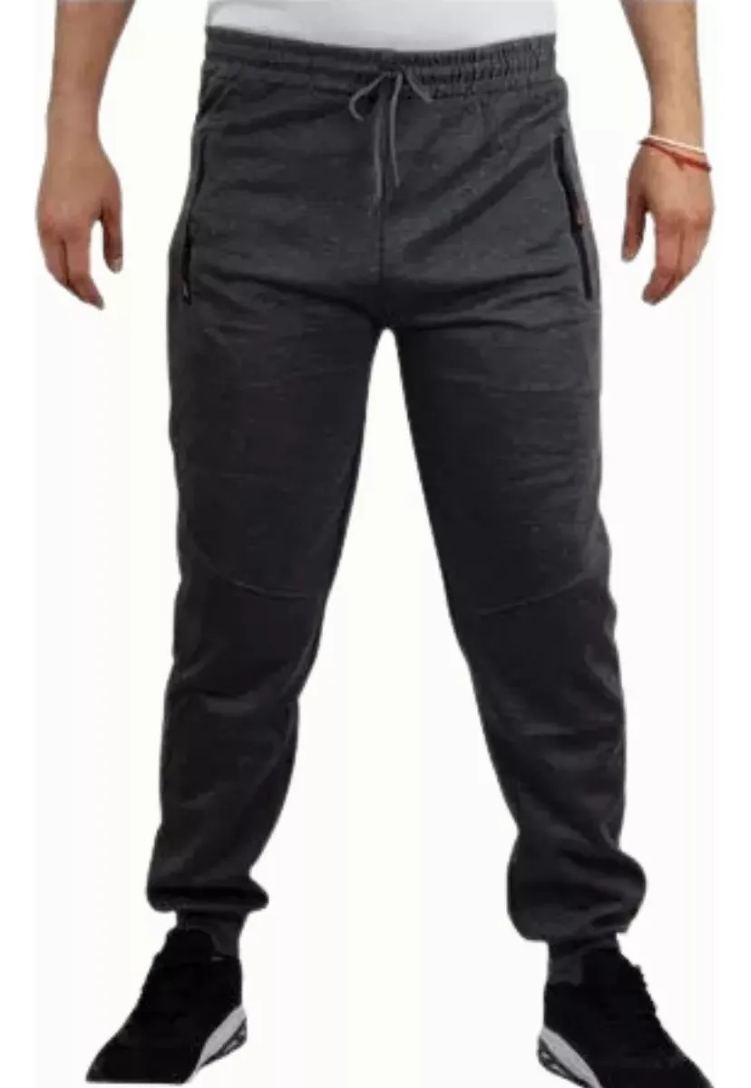 PANTALON JOGGER BUZO HOMBRE ALGODÓN POLAR 65 - 3