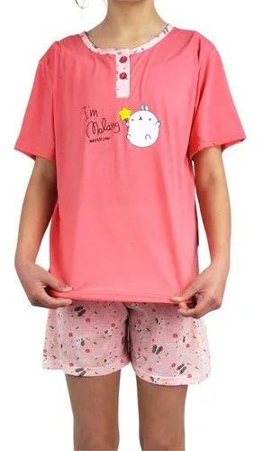 PIJAMA NIÑA VERANO SHORT Y POLERA 390 - 3
