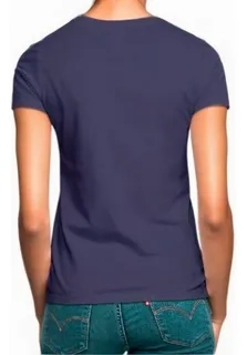 POLERA MUJER MANGA CORTA ALGODON PARA ESTAMPAR TALLAS COLORES - 4