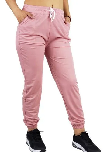 PANTALON DEPORTIVO JOGGER BUZO MUJER ALGODON LYCRA VERANO 101 - 2