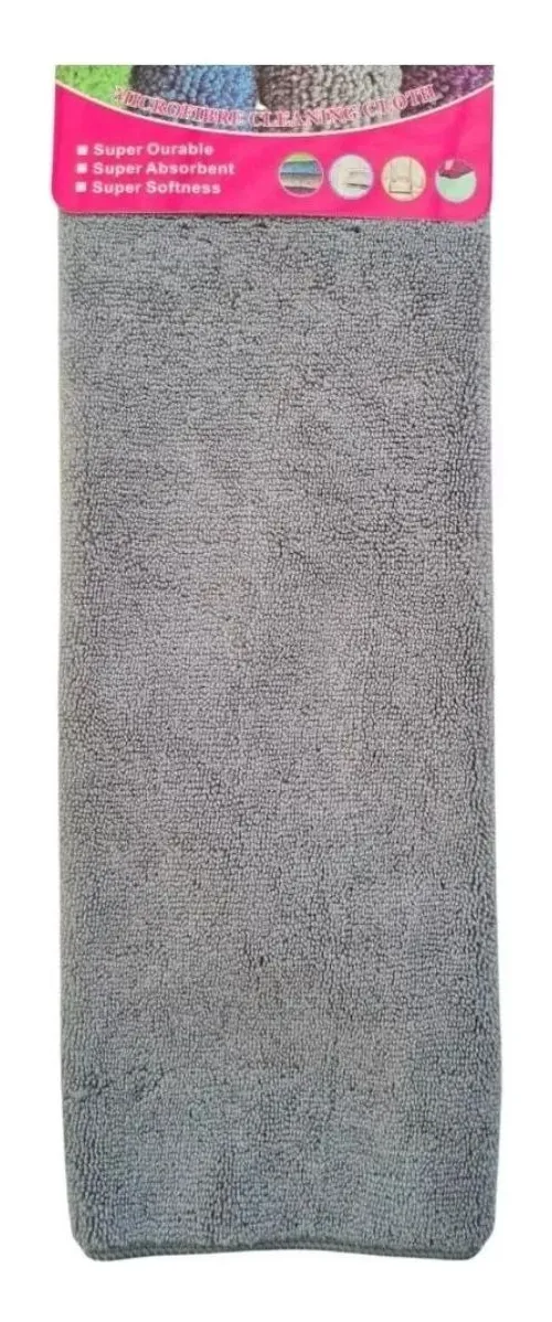 PACK DE 3 PAÑOS DE LIMPIEZA MICROFIBRA 40X40 CM SUAVE ABSORBENTE 823 - 3