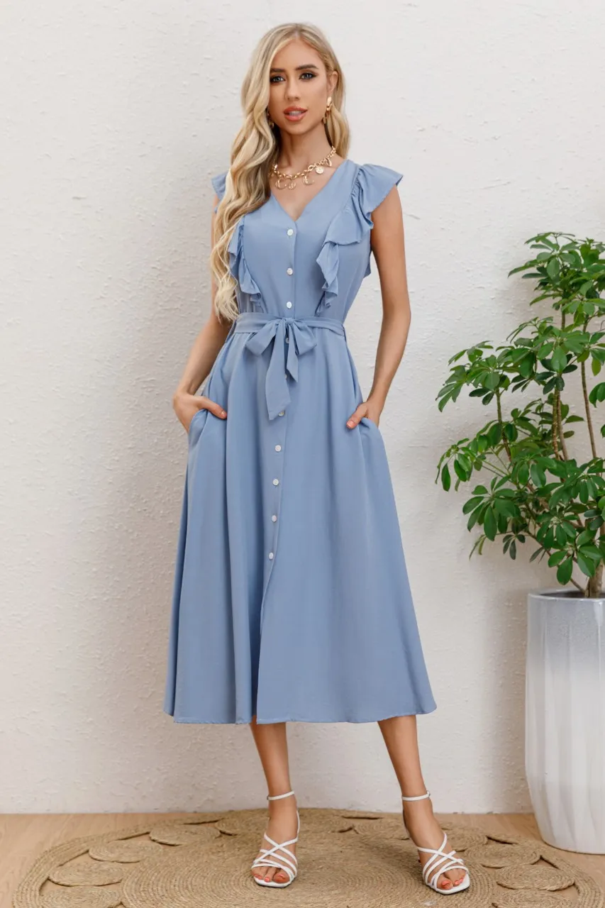 VESTIDO LARGO PRIMAVERA MUJER, CASUAL MAXI VESTIDOS 275 - 2
