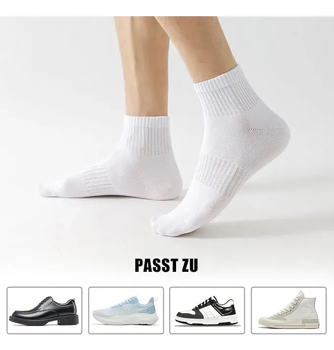 PACK 12 PARES CALCETA DEPORTIVA PREMIUM BAMBU ALGODON MEDIA 208M - 9