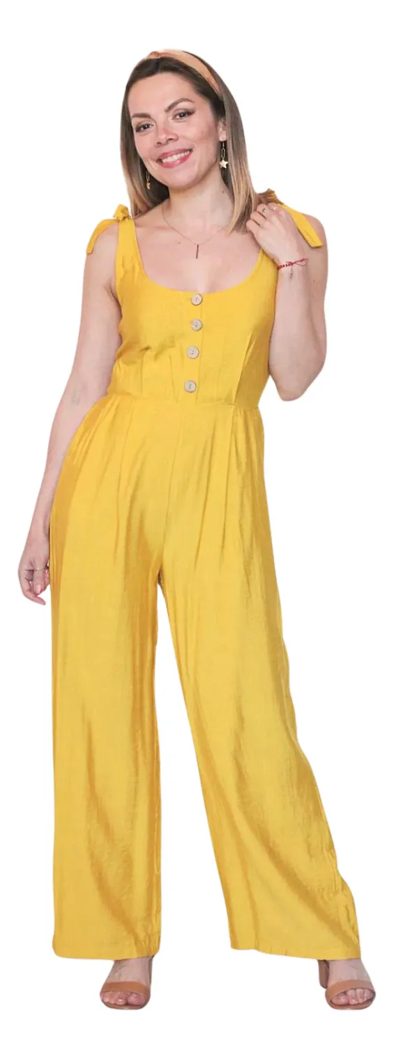 ENTERITO PALLAZO MUJER ELEGANTE Y COMODO CON BOLSILLOS 166 - 1