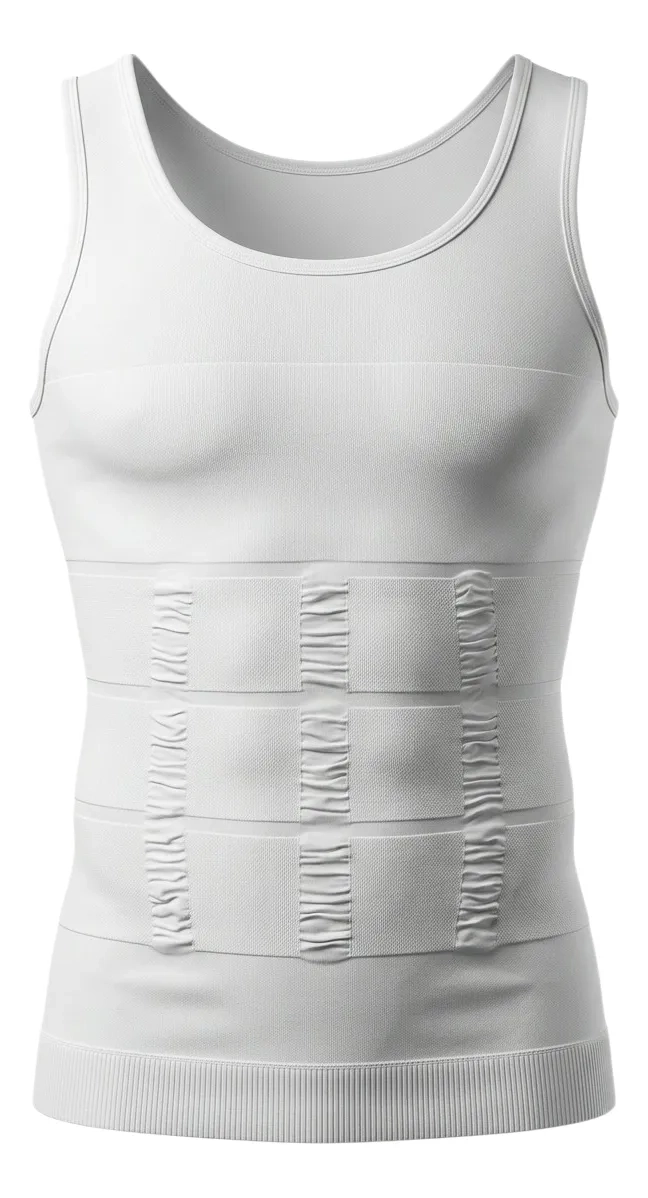 FAJA DE COMPRESION PARA HOMBRE TIPO MUSCULOSA REDUCTORA 310 - 7