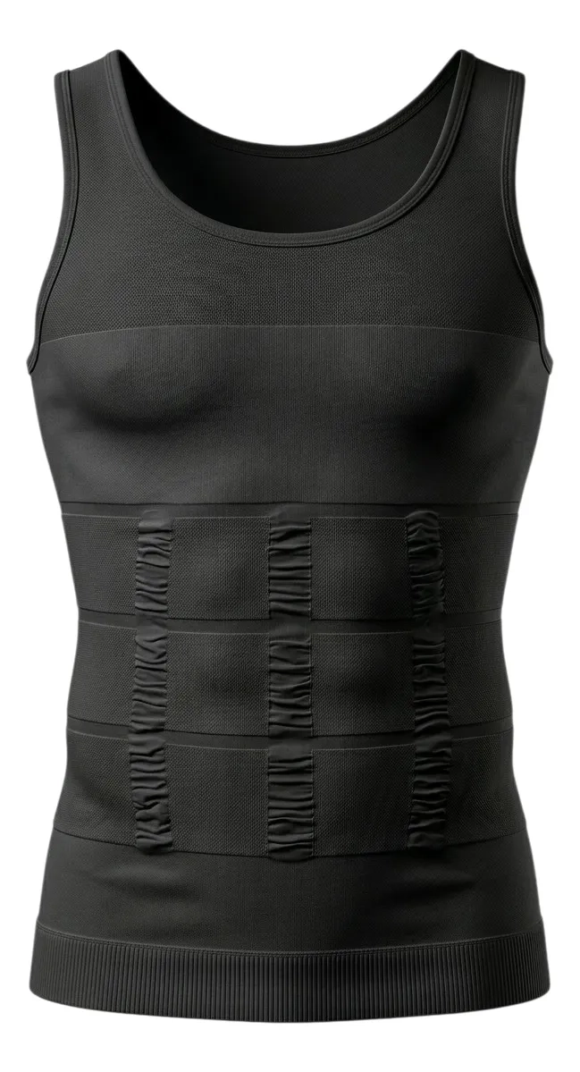 FAJA DE COMPRESION PARA HOMBRE TIPO MUSCULOSA REDUCTORA 310 - 8