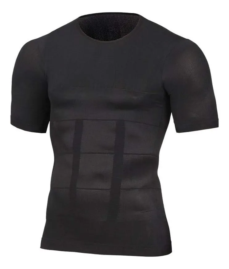 POLERA COMPRESION HOMBRE FAJA CAMISETA REDUCTORA HOMBRE 779 - 3