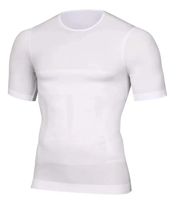 POLERA COMPRESION HOMBRE FAJA CAMISETA REDUCTORA HOMBRE 779 - 2