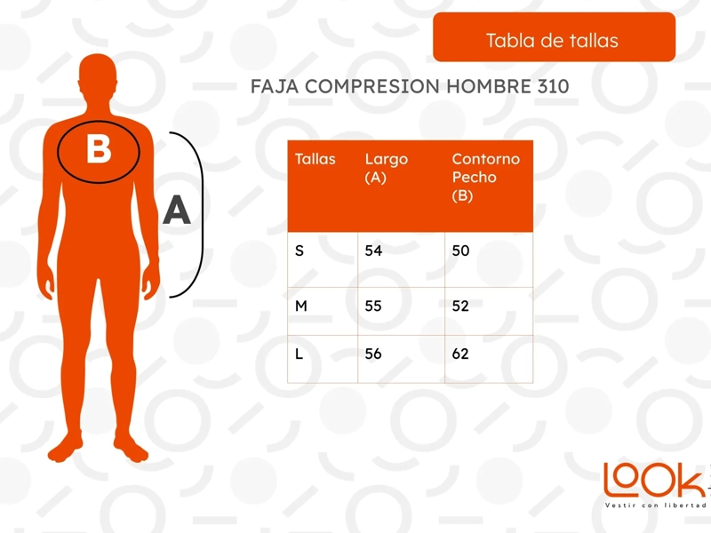 PACK DE 2 FAJAS DE COMPRESION HOMBRE TIPO MUSCULOSA REDUCTORA 310 - 2