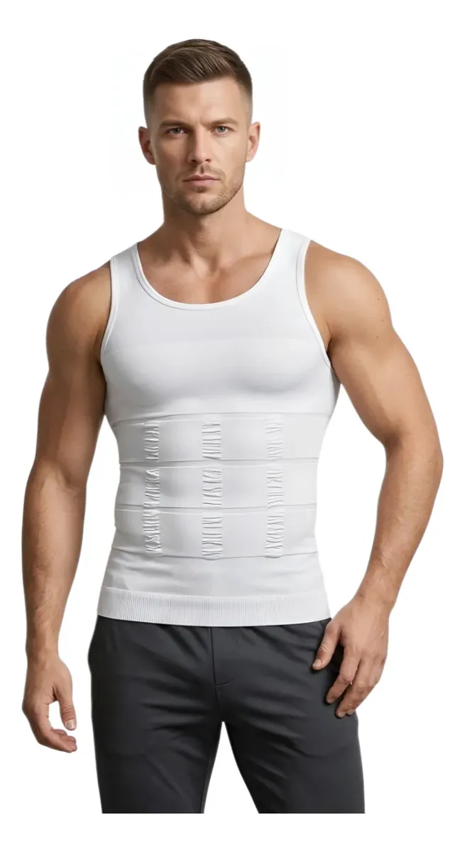 PACK DE 2 FAJAS DE COMPRESION HOMBRE TIPO MUSCULOSA REDUCTORA 310 - 2