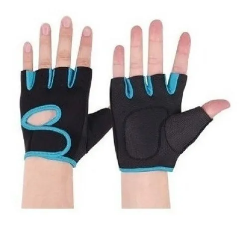 GUANTES DEPORTES FITNESS BICICLETAS PESAS GYM SIN DEDOS 71 - 1