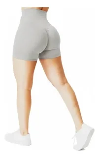 SHORT ALGODON CORTO TIPO CALZA. MUJER GYM. COLEGIO 485 - 3