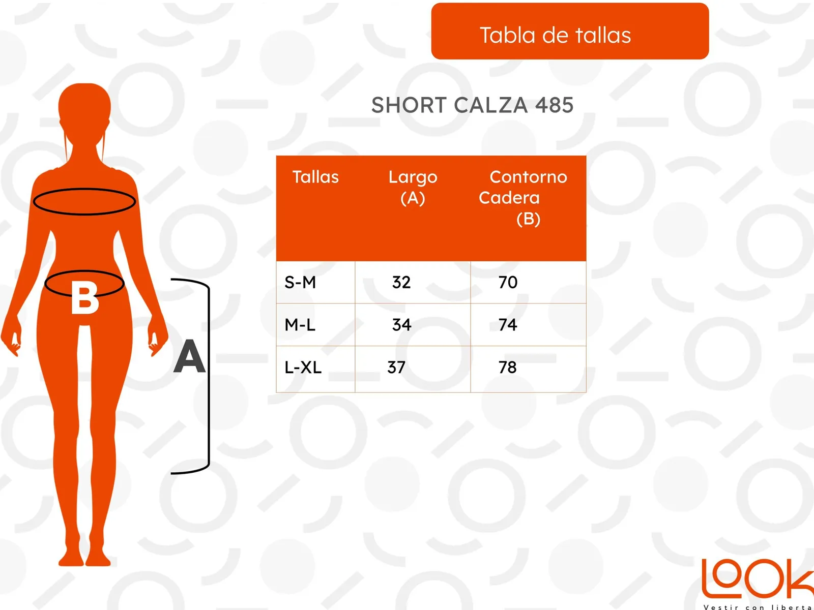 SHORT ALGODON CORTO TIPO CALZA. MUJER GYM. COLEGIO 485 - 5