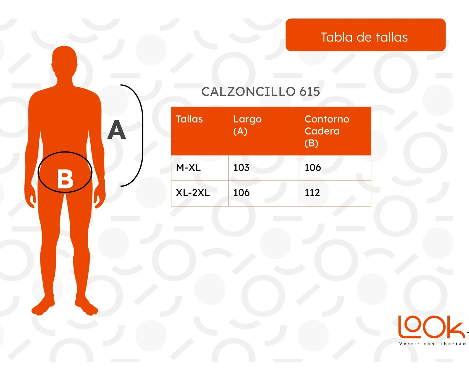 CALZONCILLOS LARGO TERMICO HOMBRE FORRO INTERIOR POLAR 615 - 4