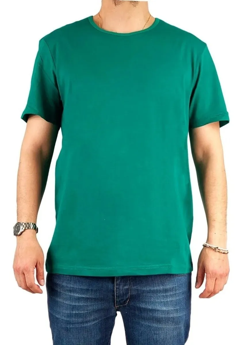 POLERA MANGA CORTA ALGODON PARA ESTAMPAR. M A XXXL. M01 - 3