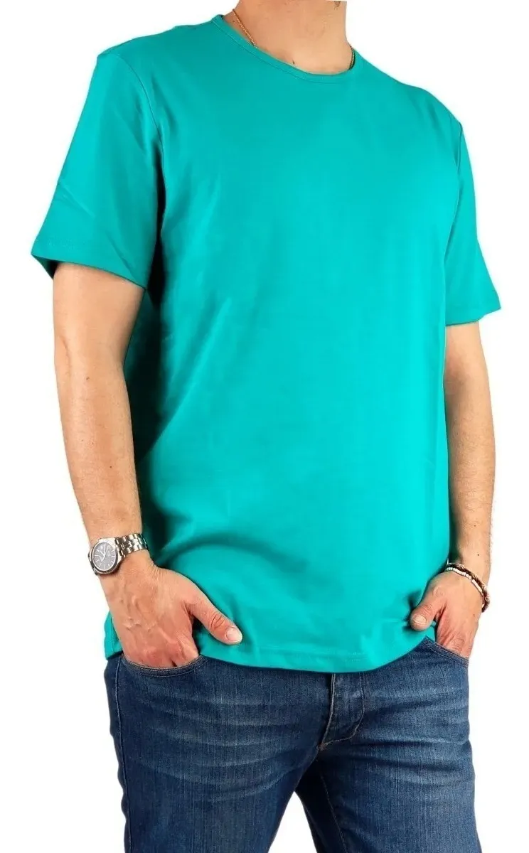 PACK DE 3 POLERA MANGA CORTA ALGODON PARA ESTAMPAR. M A XXXL. M01 - 2