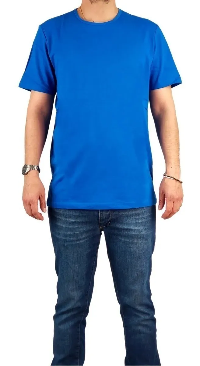 PACK DE 3 POLERA MANGA CORTA ALGODON PARA ESTAMPAR. M A XXXL. M01 - 3