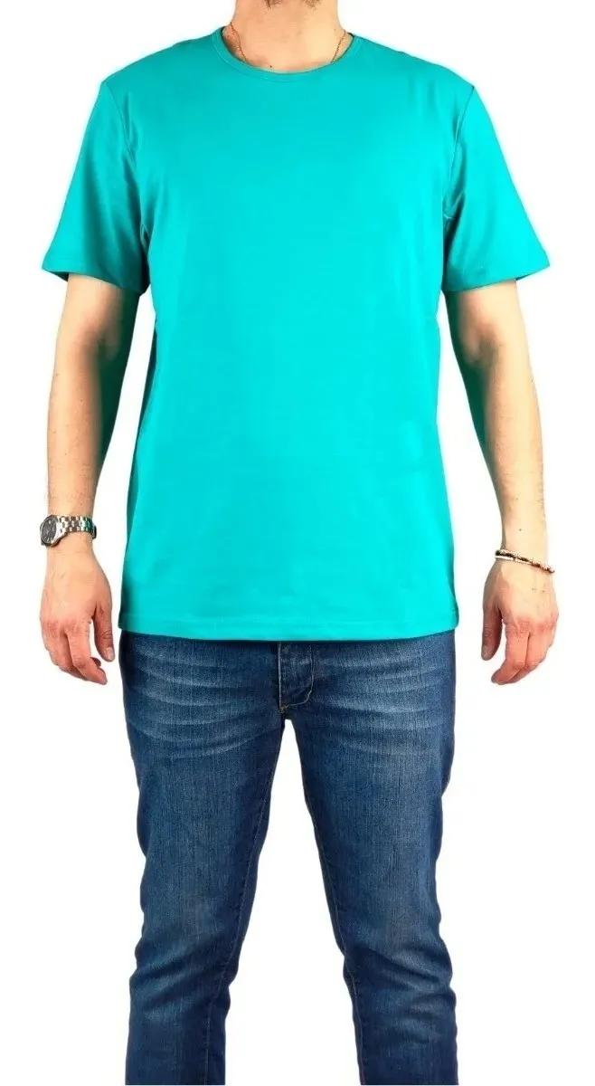 PACK DE 3 POLERA MANGA CORTA ALGODON PARA ESTAMPAR. M A XXXL. M01 - 4
