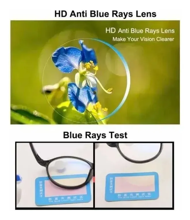PACK 2 LENTES ANTI LUZ AZUL. ANTEOJOS DESCANSO REFLEJO 002 - 2