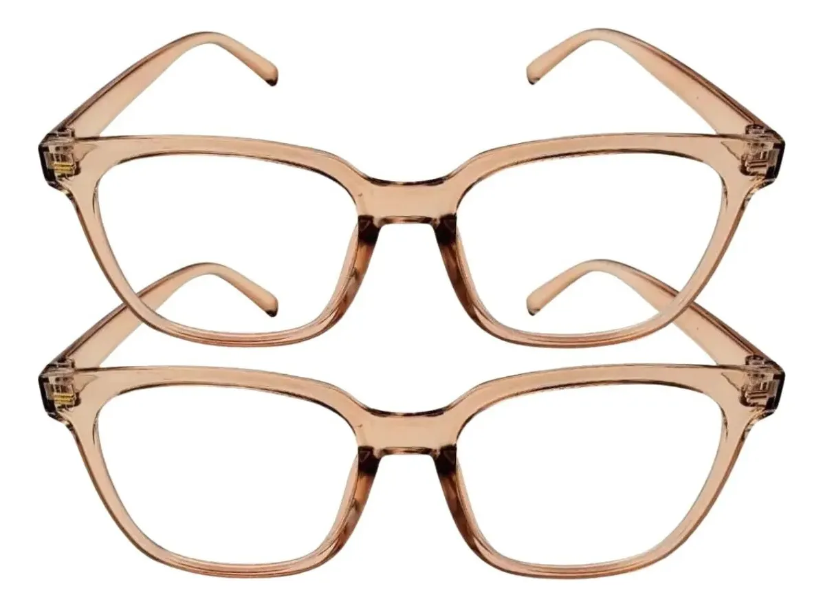 PACK 2 LENTES ANTI LUZ AZUL. ANTEOJOS DESCANSO REFLEJO 001