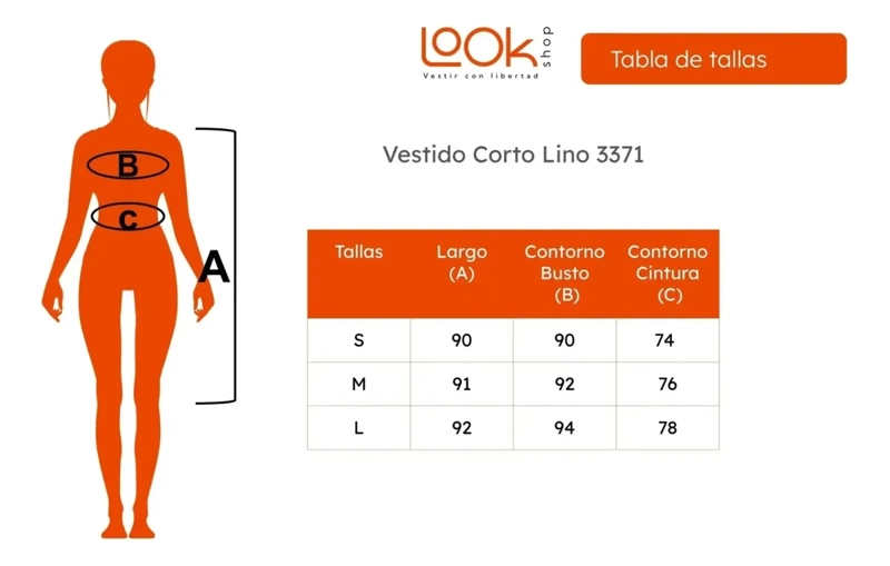 HERMOSO VESTIDO CORTO TIPO LINO MUJER CAMISOLA PREMIUM 3371 - 8